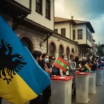 Kosova’da Seçmenler Erken Genel Seçim İçin Sandık Başına Gitti