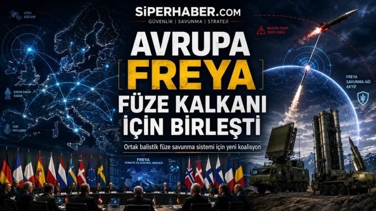 Avrupa Freya Füze Kalkanı İçin Birleşti