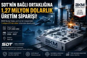 SDT’nin Bağlı Ortaklığına 1,27 Milyon Dolarlık Sipariş